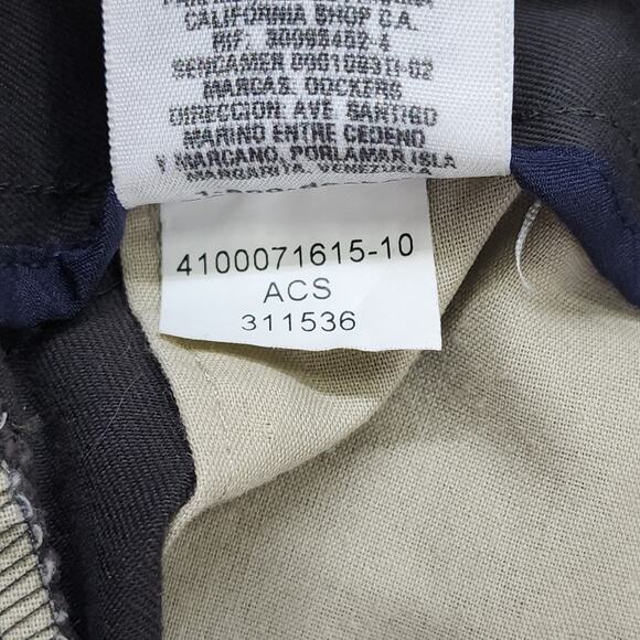 Dockers Pants Mens 42 X 30 Gray D3 Signature Classic Fit Pleated Cotton Office - Picture 9 of 14